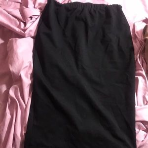 black pencil skirt